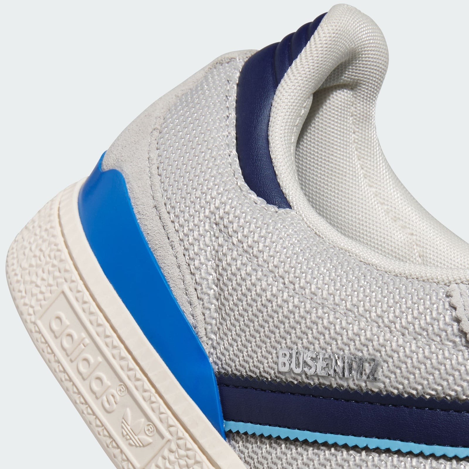 JH8123 adidas Originals Busenitz Grey Two Dark Blue Chalk White (Men's)