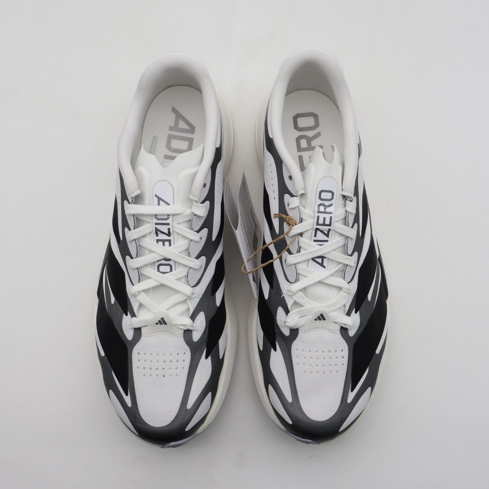 KI4763 adidas Adizero Evo SL EXO Cloud White Core Black Iron Metallic (Men's)