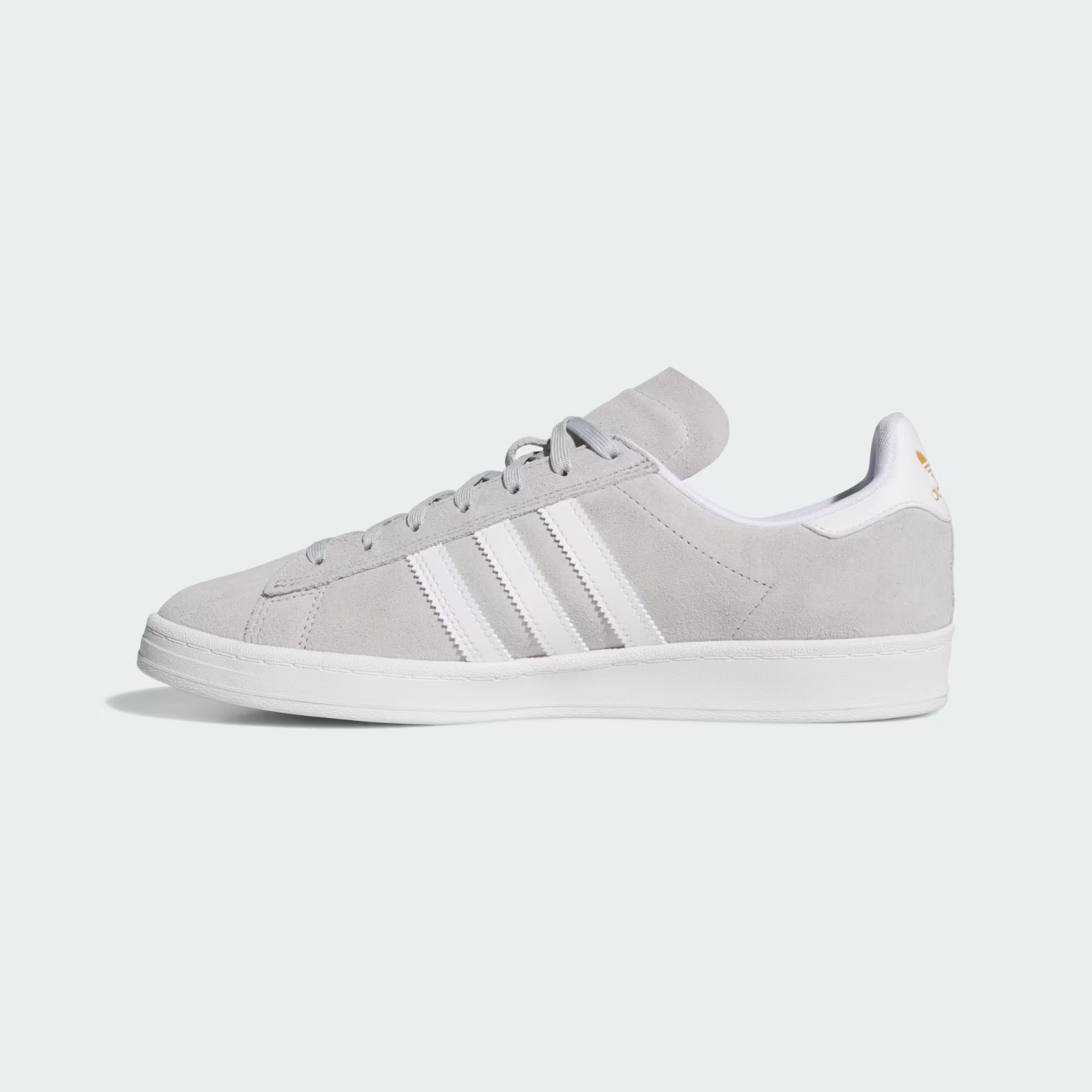 JP8541 adidas Originals Campus ADV Grey Two Cloud White Gold Metallic (Men's)