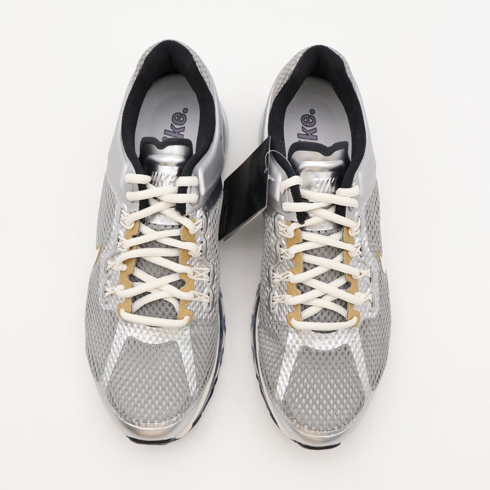 HJ7901-095 Nike Air Max 2013 Silver Metallic Pewter Metallic Gold Phantom (Men's