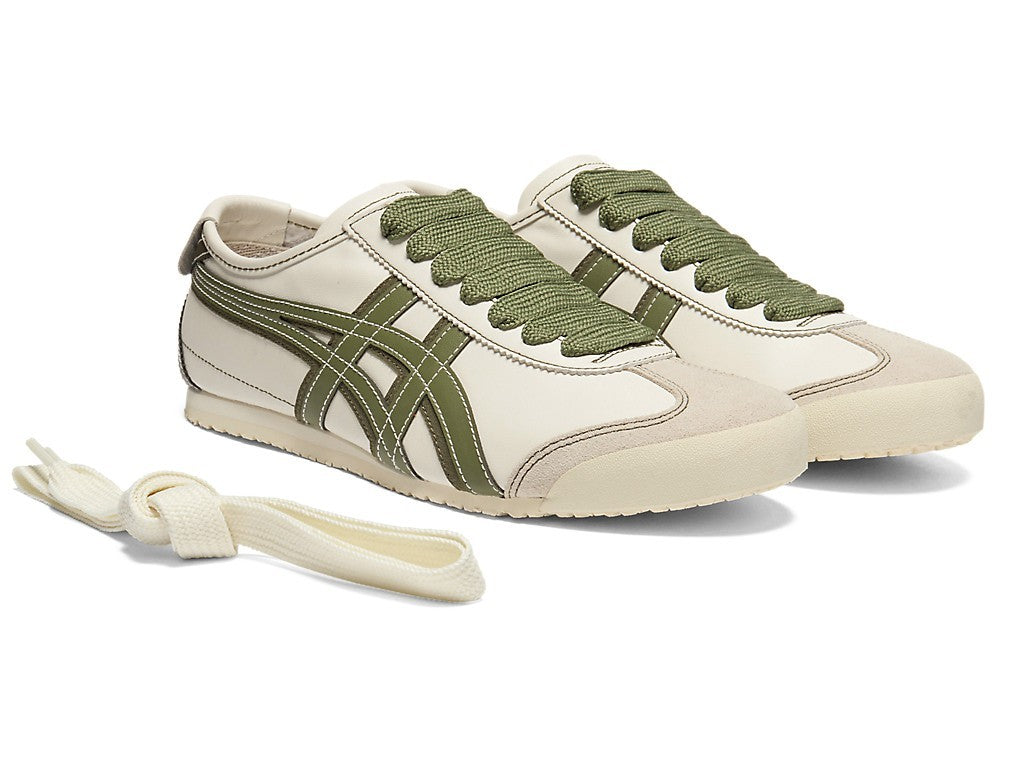 1183C679-102 Onitsuka Tiger Mexico 66 "Cream/Moss" (Men's)