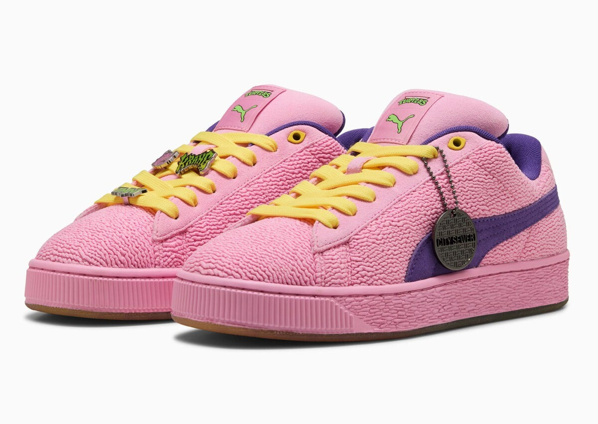 401305-01 Teenage Mutant Ninja Turtles Puma Suede XL Mauved Out Team (Men's)