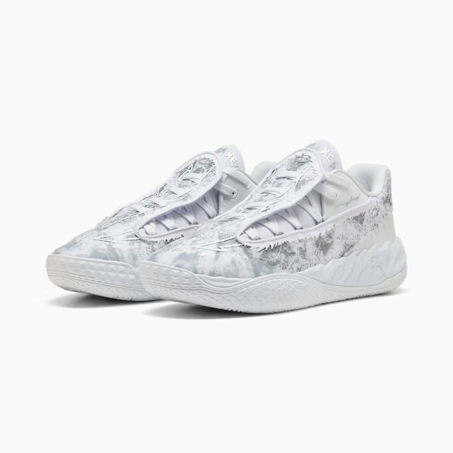 313266-02 Puma MB05 Lo Team Bank "White" (Men's)