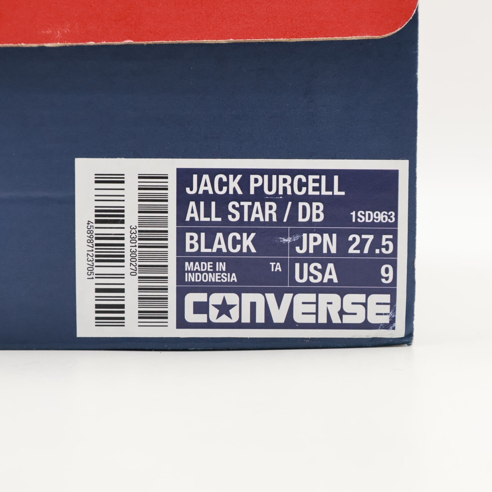 33301300 doublet Converse Jack Purcell All Star Black (Men's)