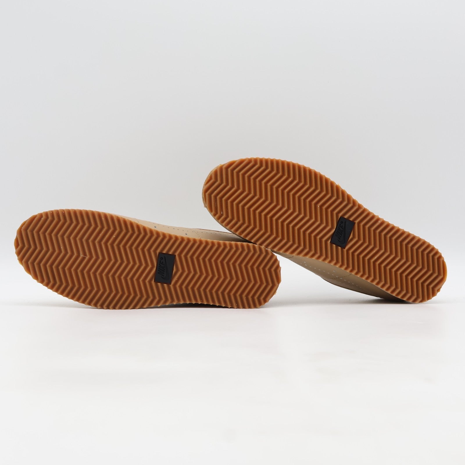HQ1841-200 Nike Cortez Leather Pale Shale Sail Gum Medium Brown Black (Women's)