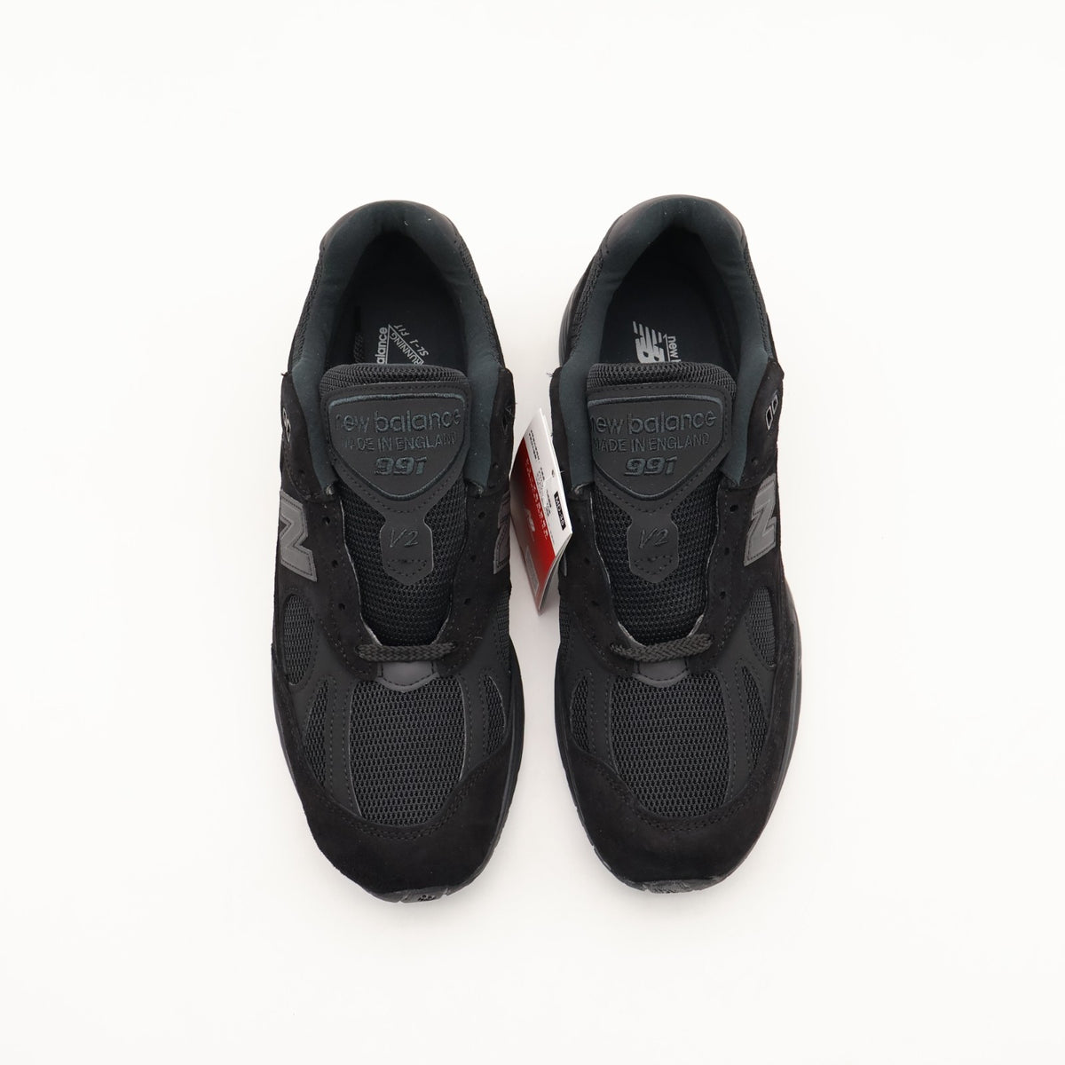 U991KK2 New Balance 991V2 Triple Black (Men's)