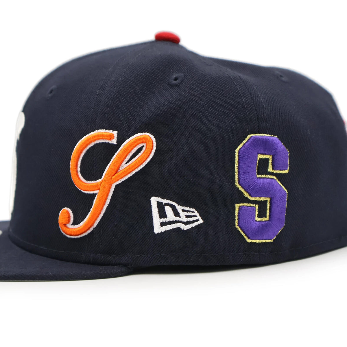 Supreme Multi S Logo New Era Navy