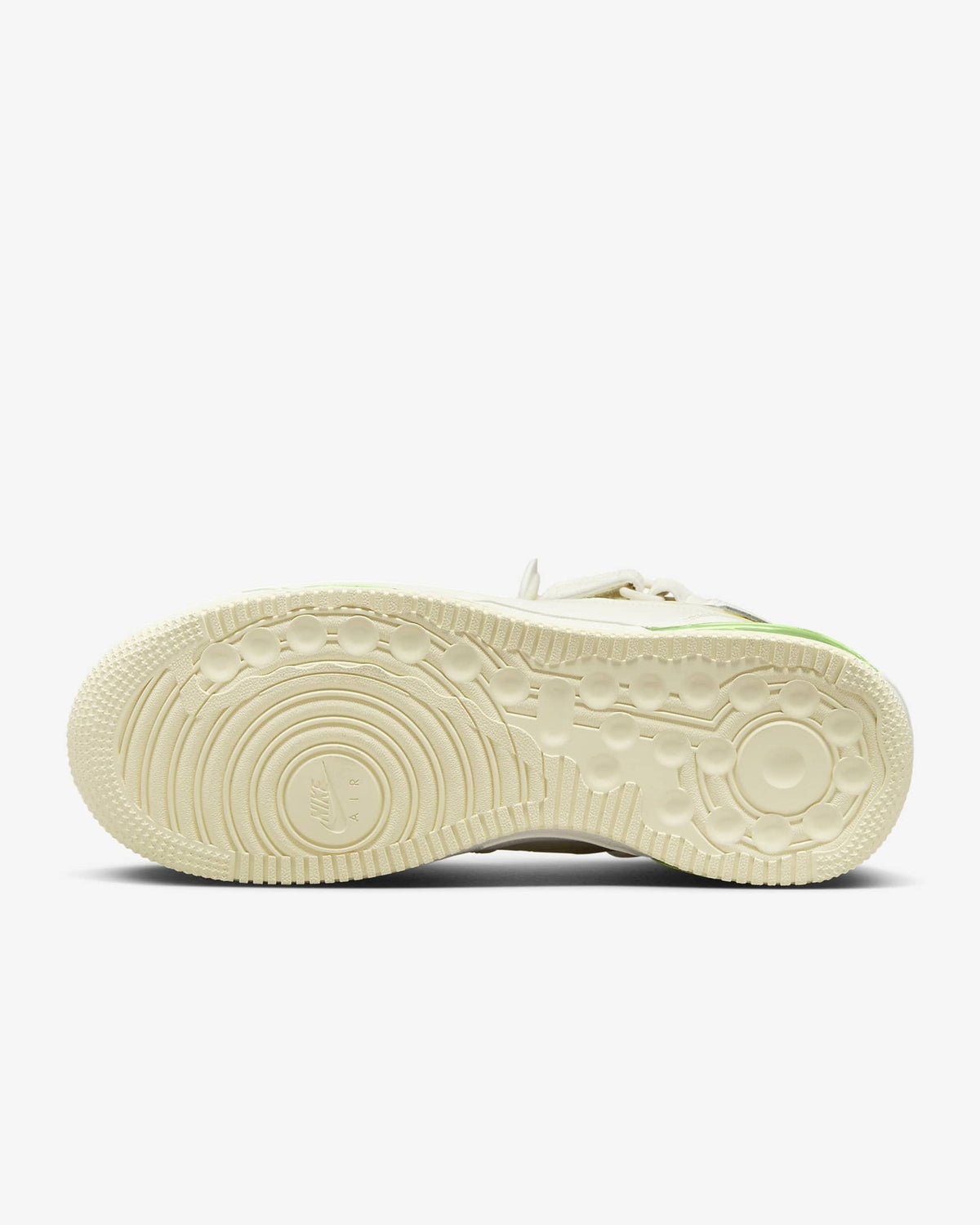 FB1374-100 Nike Air Force 1 Mid Evo Sail Lime Blast Coconut Milk (Men's)