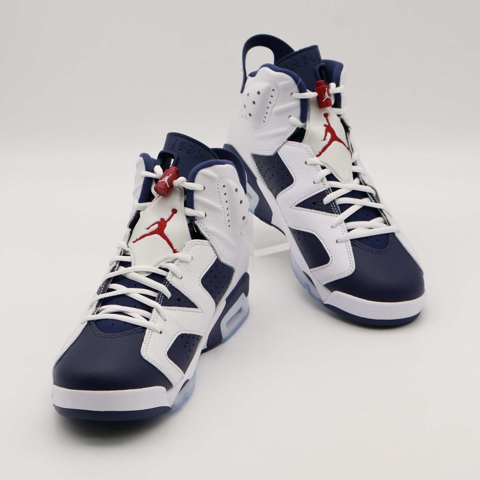 CT8529-164 Nike Air Jordan 6 Retro White and Midnight Navy (Men's)
