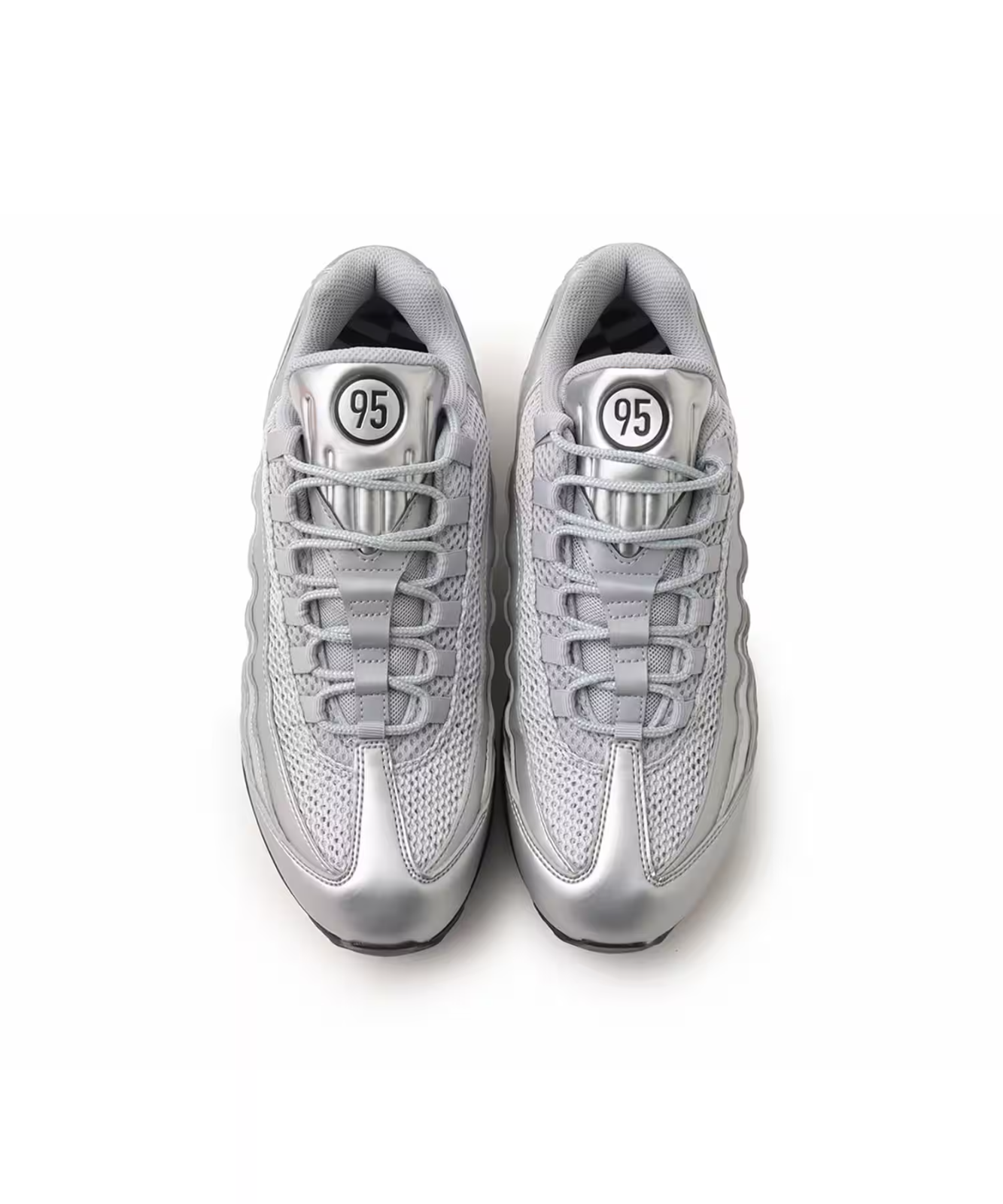 IB6830-002 Nike Air Max 95 Big Bubble SE Total 90 Pack Metallic Silver (Men's)