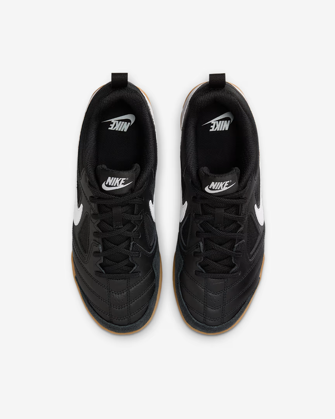 HV9596-001 Nike GS Gato Black Black Gum Light Brown White