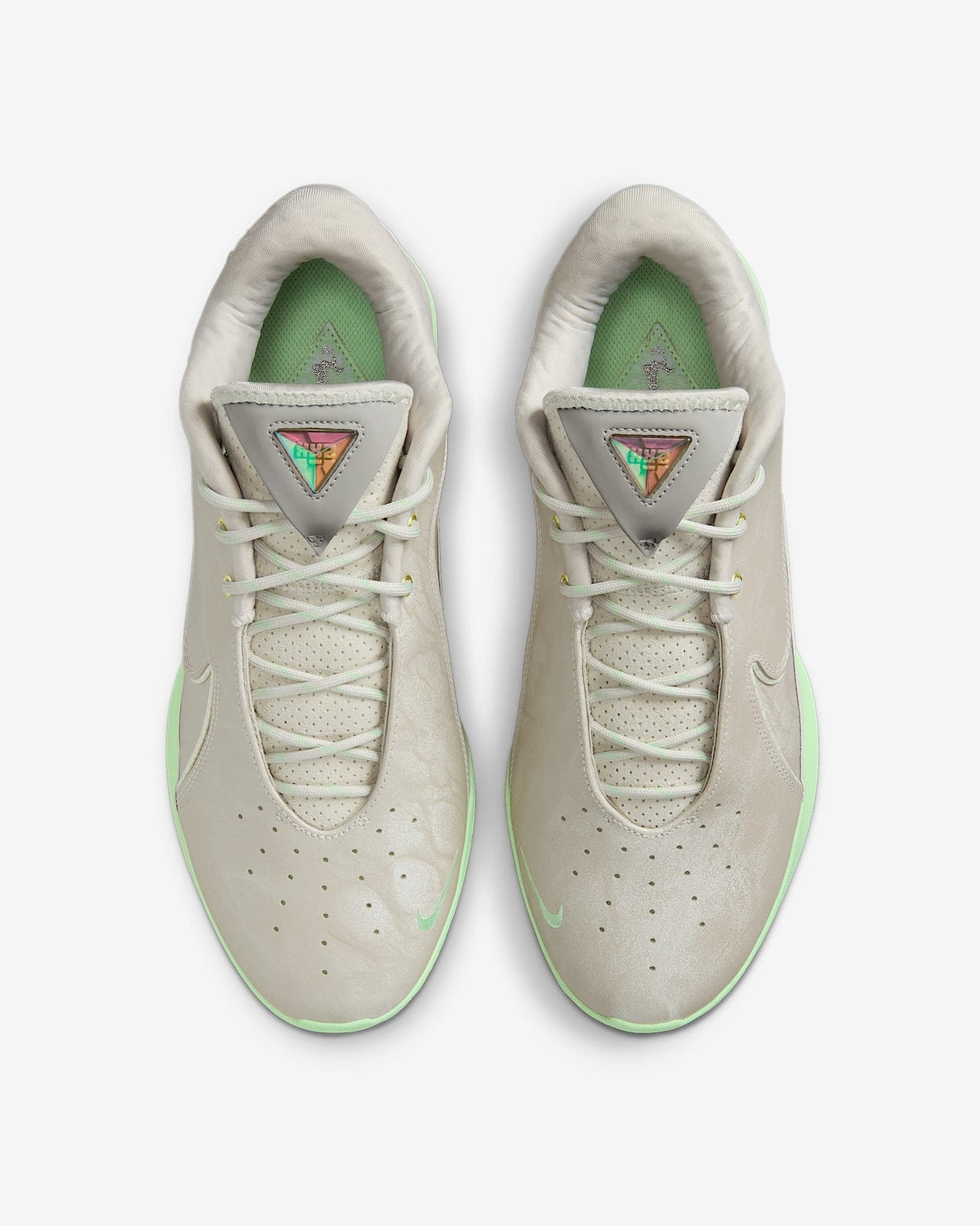 FZ1095-002 Nike LeBron 22 Light Bone Vapor Green Soft Pearl (Men's)