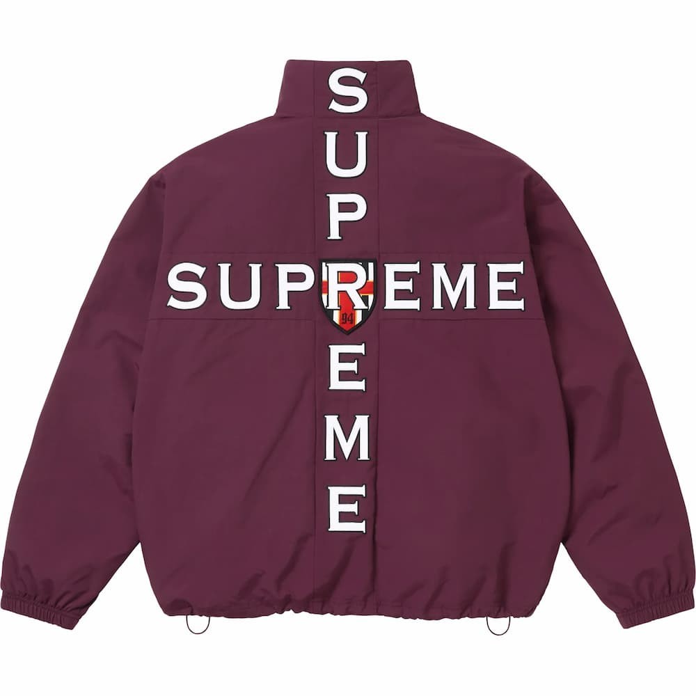 Supreme Cross Track Jacket "Plum"