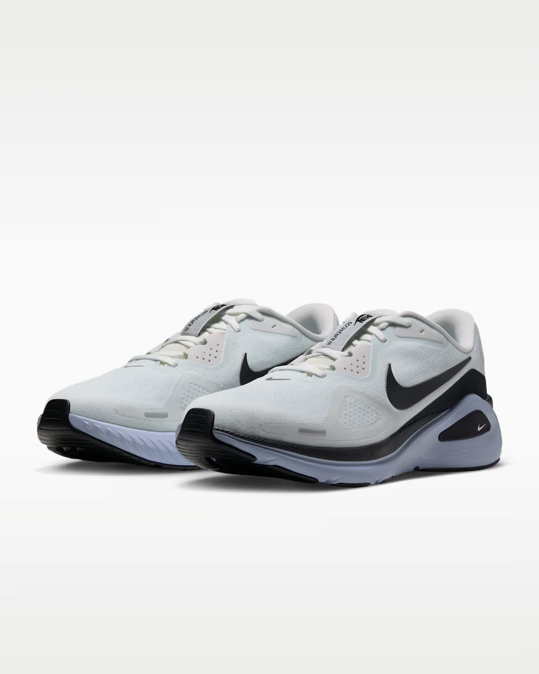 HJ1102-111 Nike Structure 26 "Off White/Gridiron" (Men's)