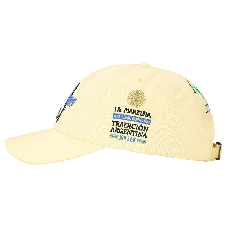 Supreme x La Martina 6-Panel Light Yellow
