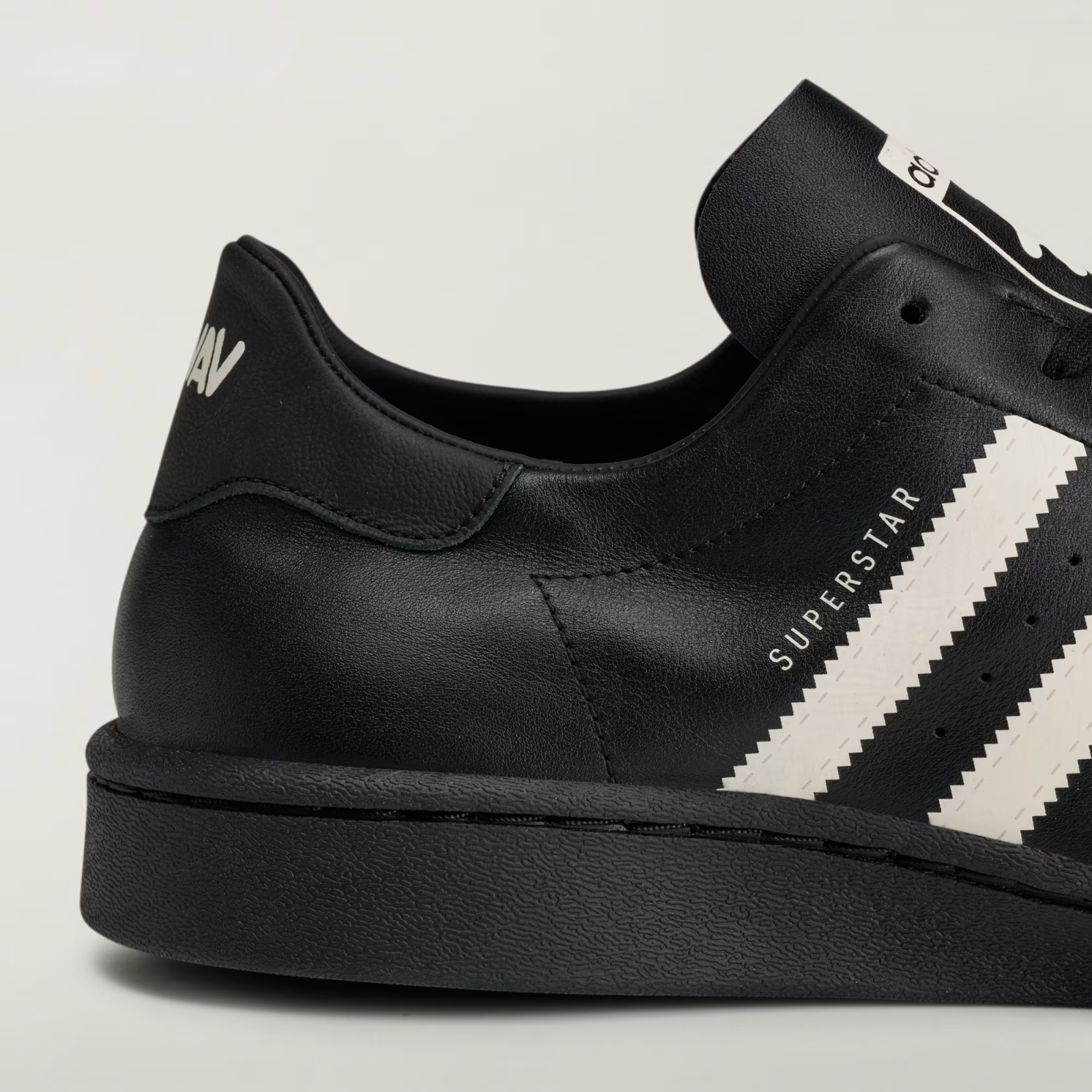 KI0733 Avavav adidas Super Star Core Black Mist Stone Off White (Women's)