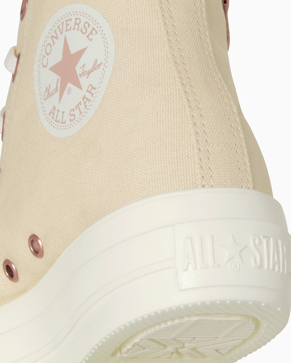 31313491 Converse Women's All Star Light PLTS PG Z Hi Cream (Women's)