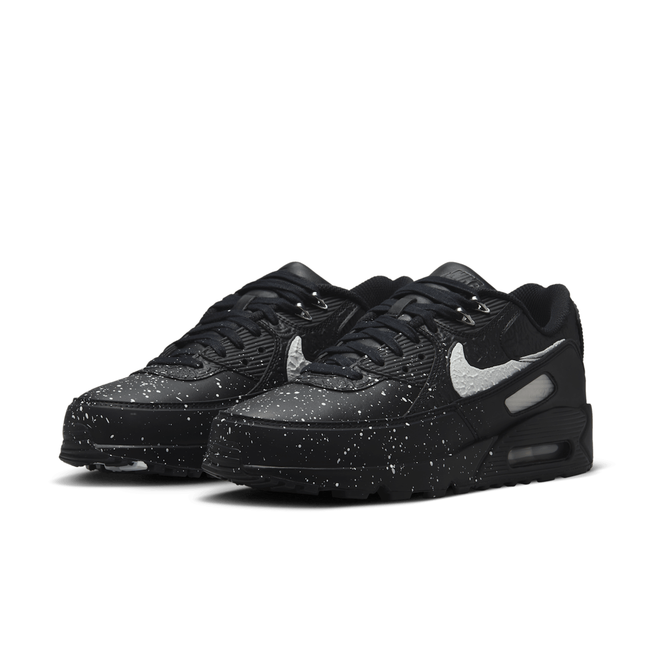 FD6492-001 Slawn Nike Air Max 90 Black Black White (Men's)
