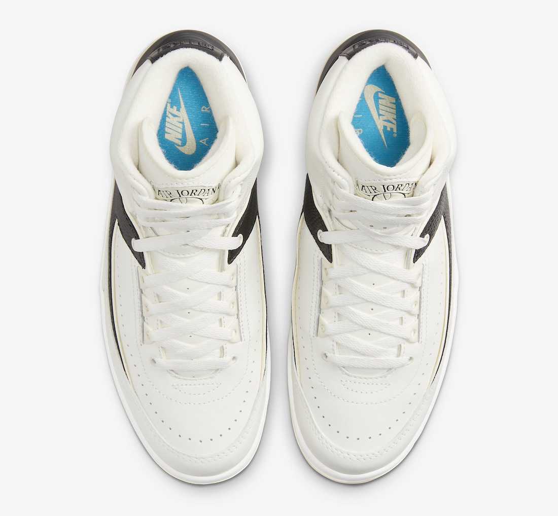 DX4400-100 Nike Air Jordan 2 Retro Sail and Black (Women's)