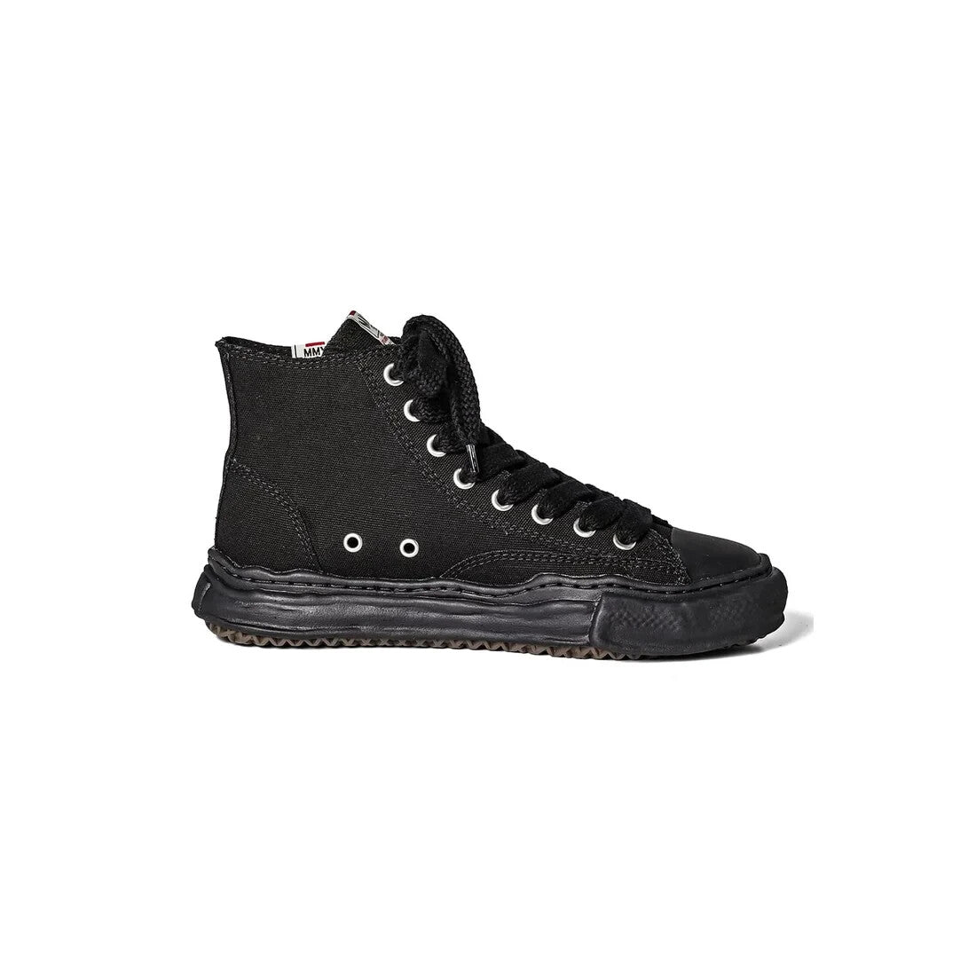 A01FW701-BLACK-BLACK Maison MIHARA YASUHIRO PETERSON Original Sole Canvas(Men's)