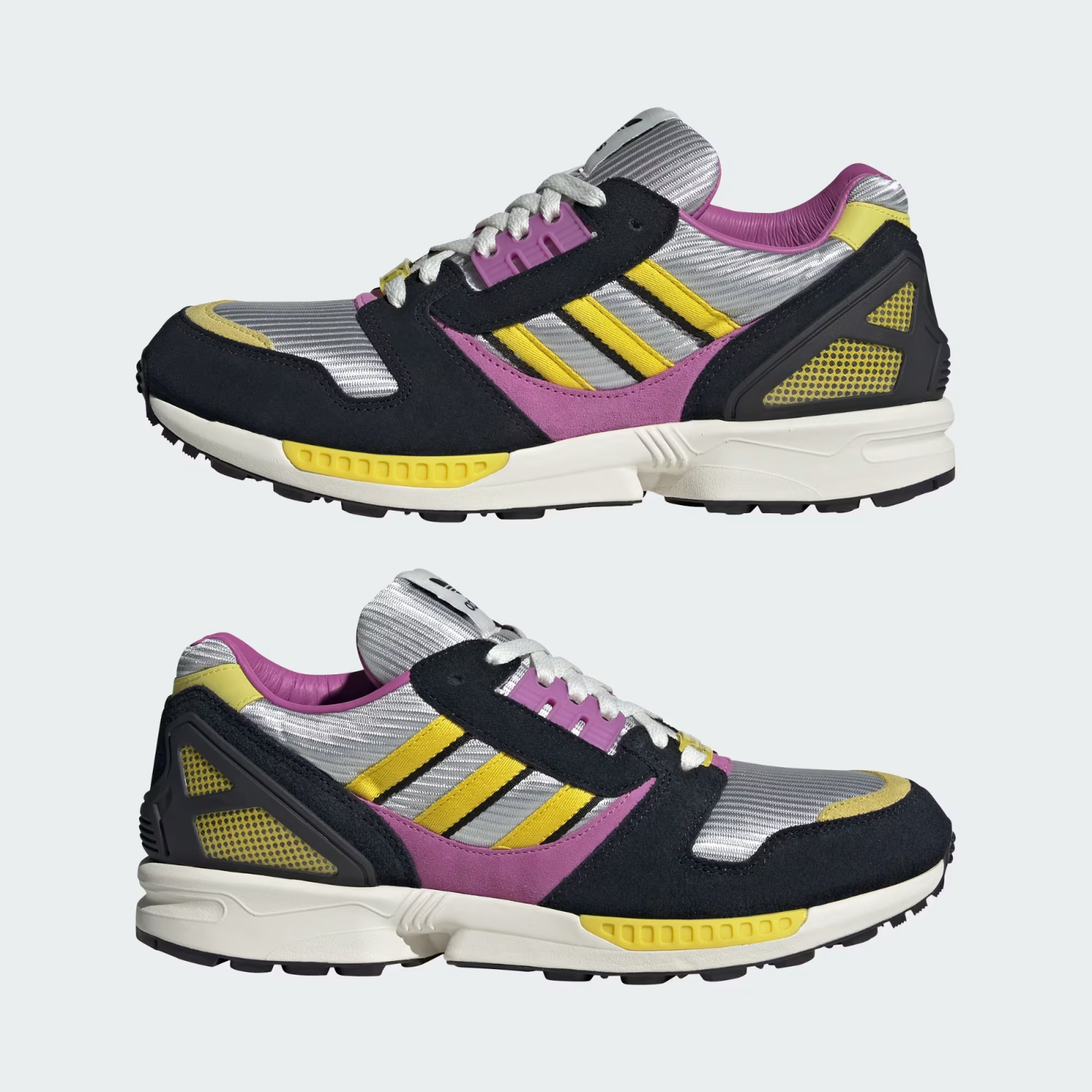 IH4113 adidas ZX 8000 MIG "Core Black/Semi Pulse Lilac/Light Yellow" (Men's)