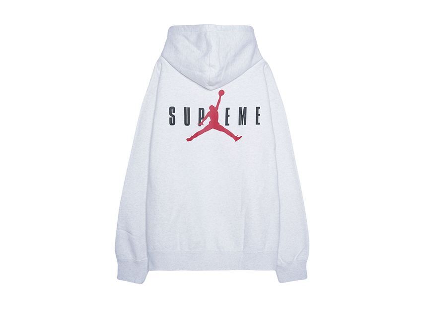 Supreme Jordan Hooded Sweatshirt Ash Grey