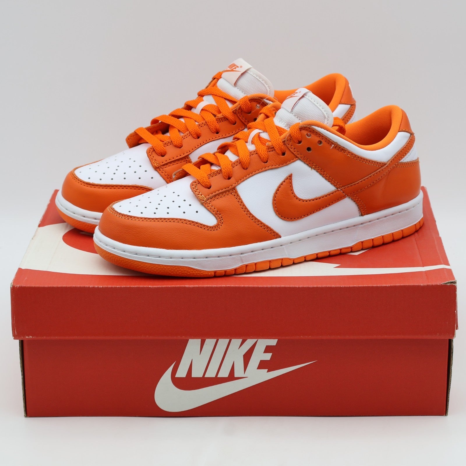 CU1726-101 Nike Dunk Low SP Syracuse White Orange (Men's)