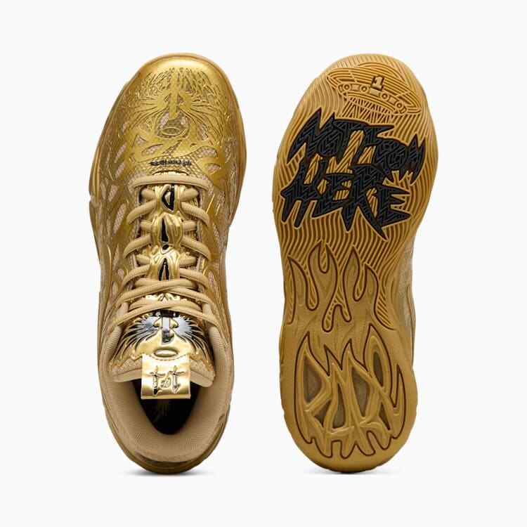 311306-01 Puma MB04 Golden Child Puma Gold Matte Puma Gold Puma Black (Men's)