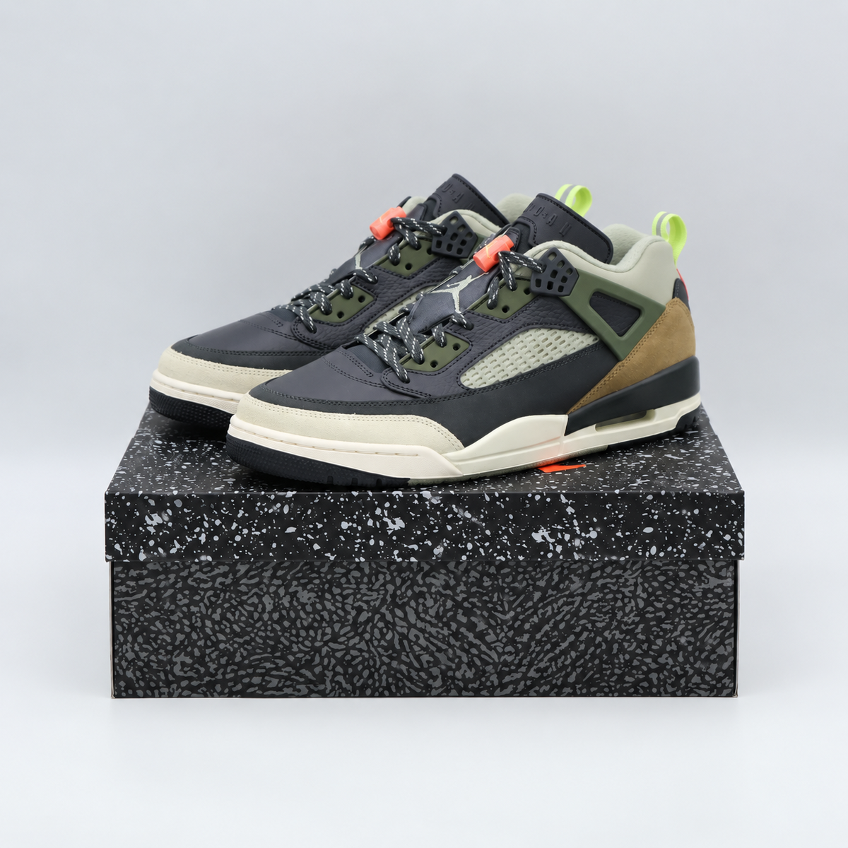 FQ1759-007 Nike Jordan Spizike Low Anthracite Cargo Khaki (Men's)