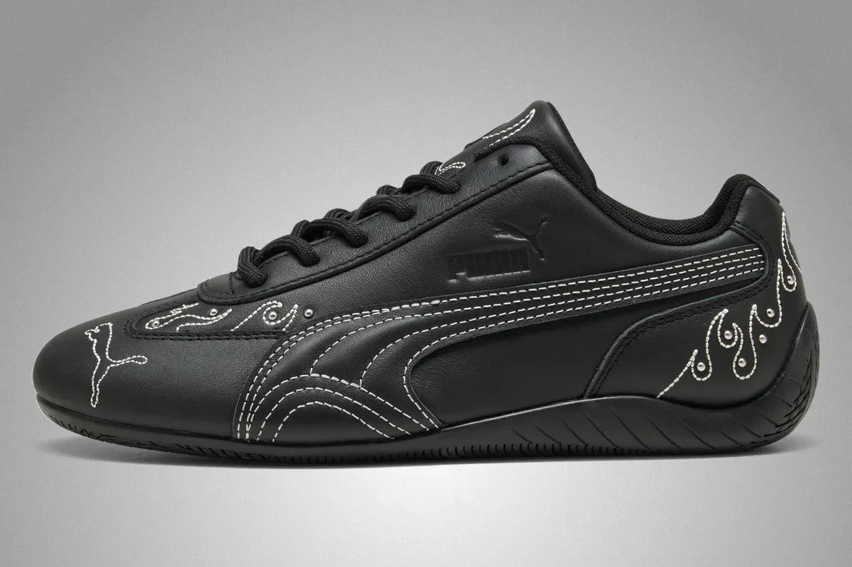 407256-01 Puma Speedcat Embellished "PUMA Black/Frosted Ivory" (Men's)