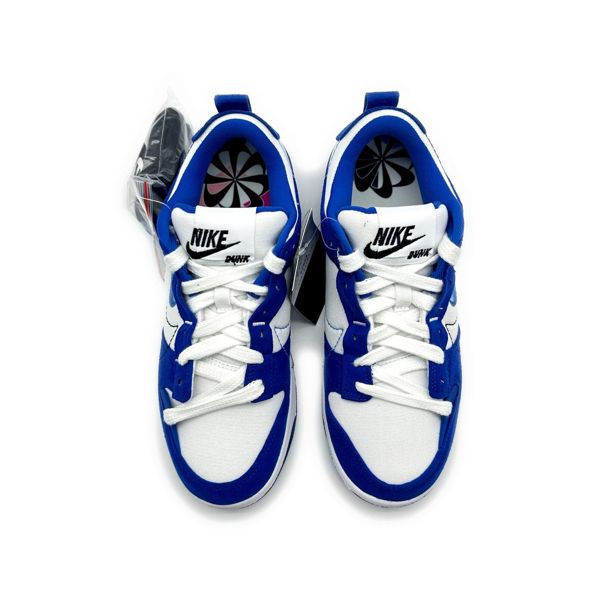 DH4402-102 Nike Dunk Low Disrupt 2 White University Blue Hyper Royal (Women's)