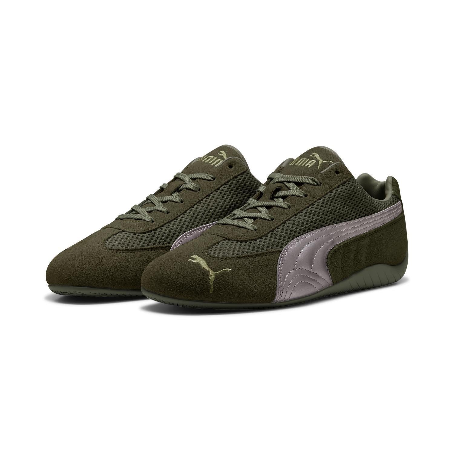 403902-04 Puma Speedcat Premium Dark Olive Matte Silver (Men's)