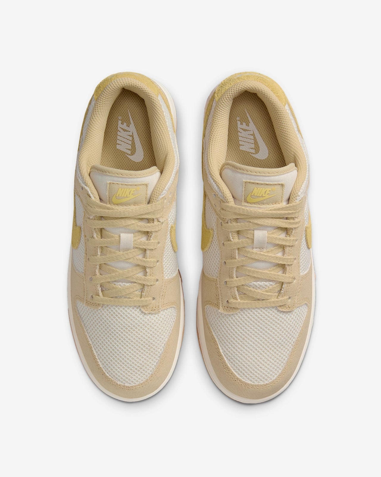 HJ5864-700 Nike Dunk Low Next Nature Team Gold Pale Ivory Gum Yellow (Women's)