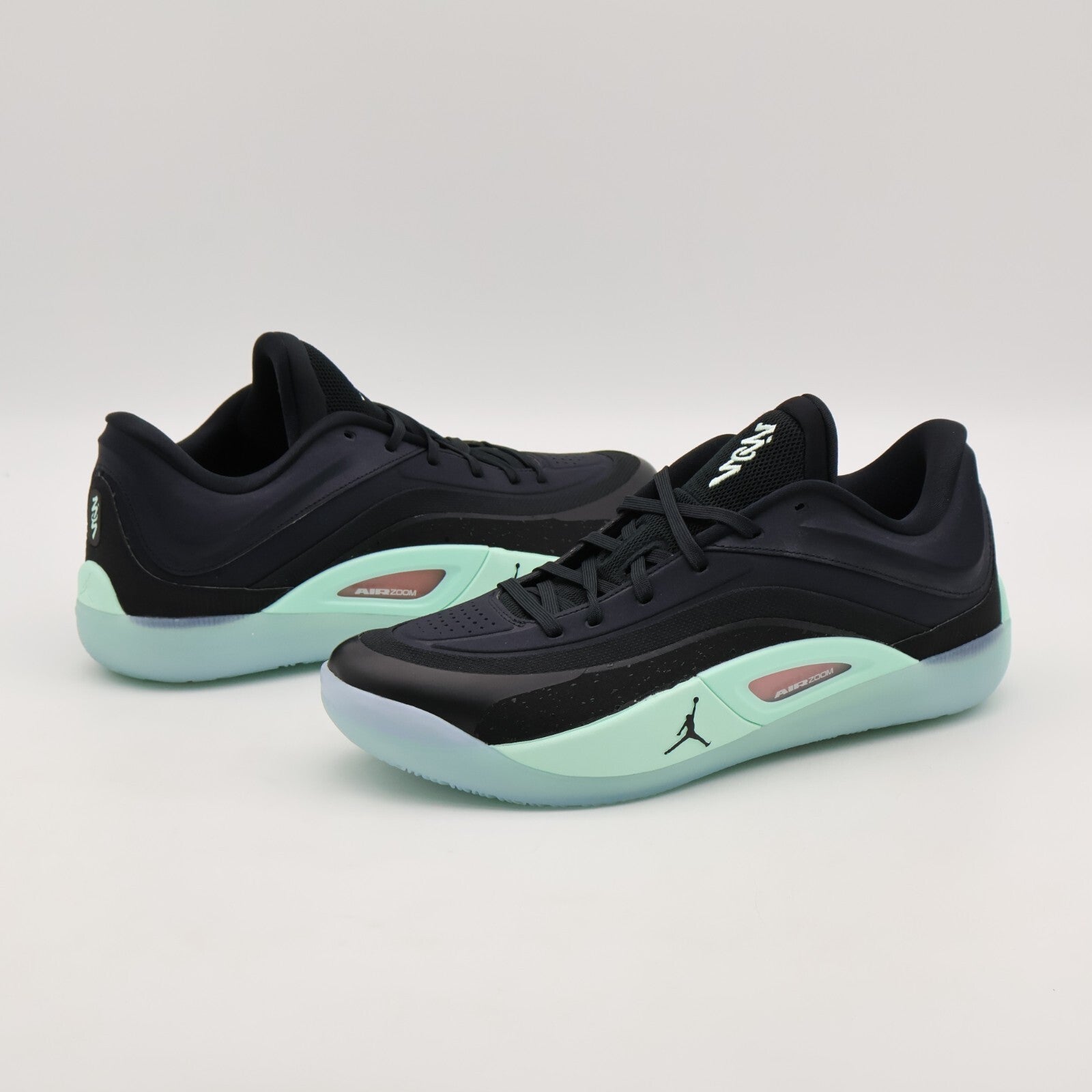 FD0591-007 Nike Jordan Zion 4 Black Bright Crimson Particle Grey Mint Foam (Men'