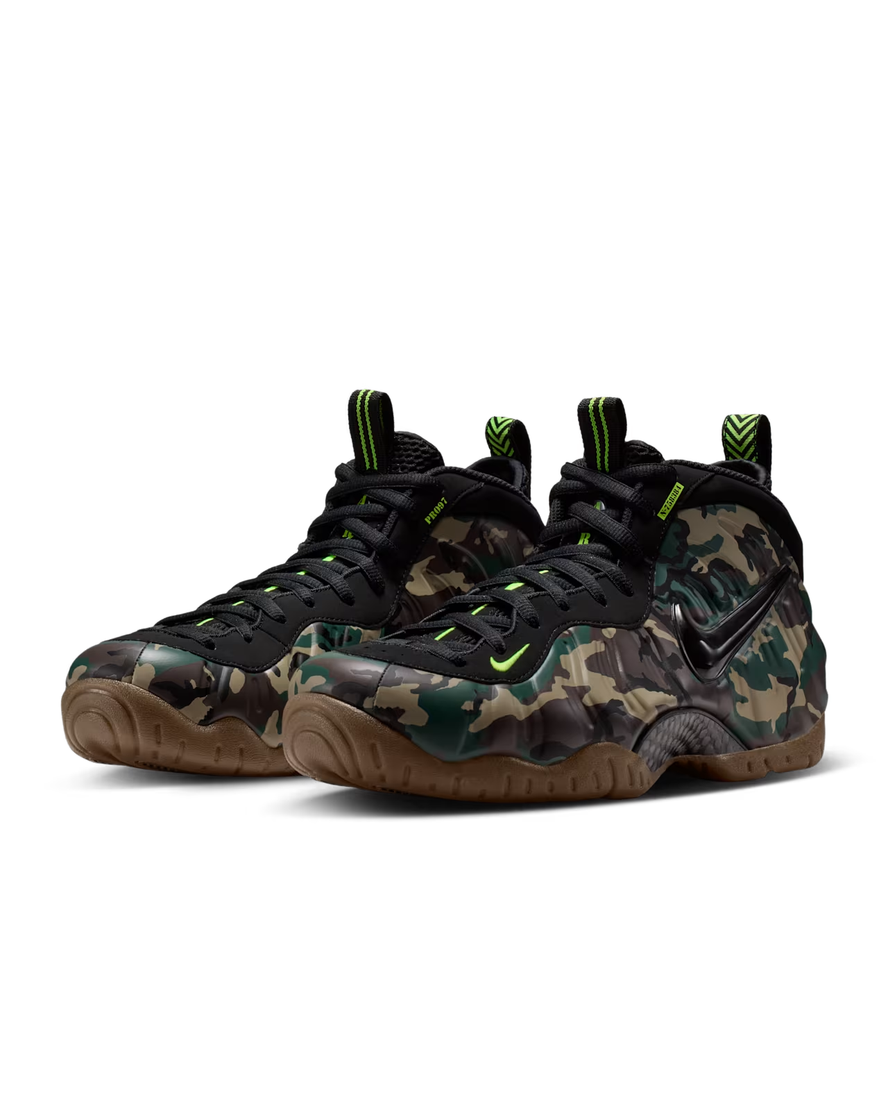 IM5204-001 Nike Air Foamposite Pro "Green Camo" (Men's)