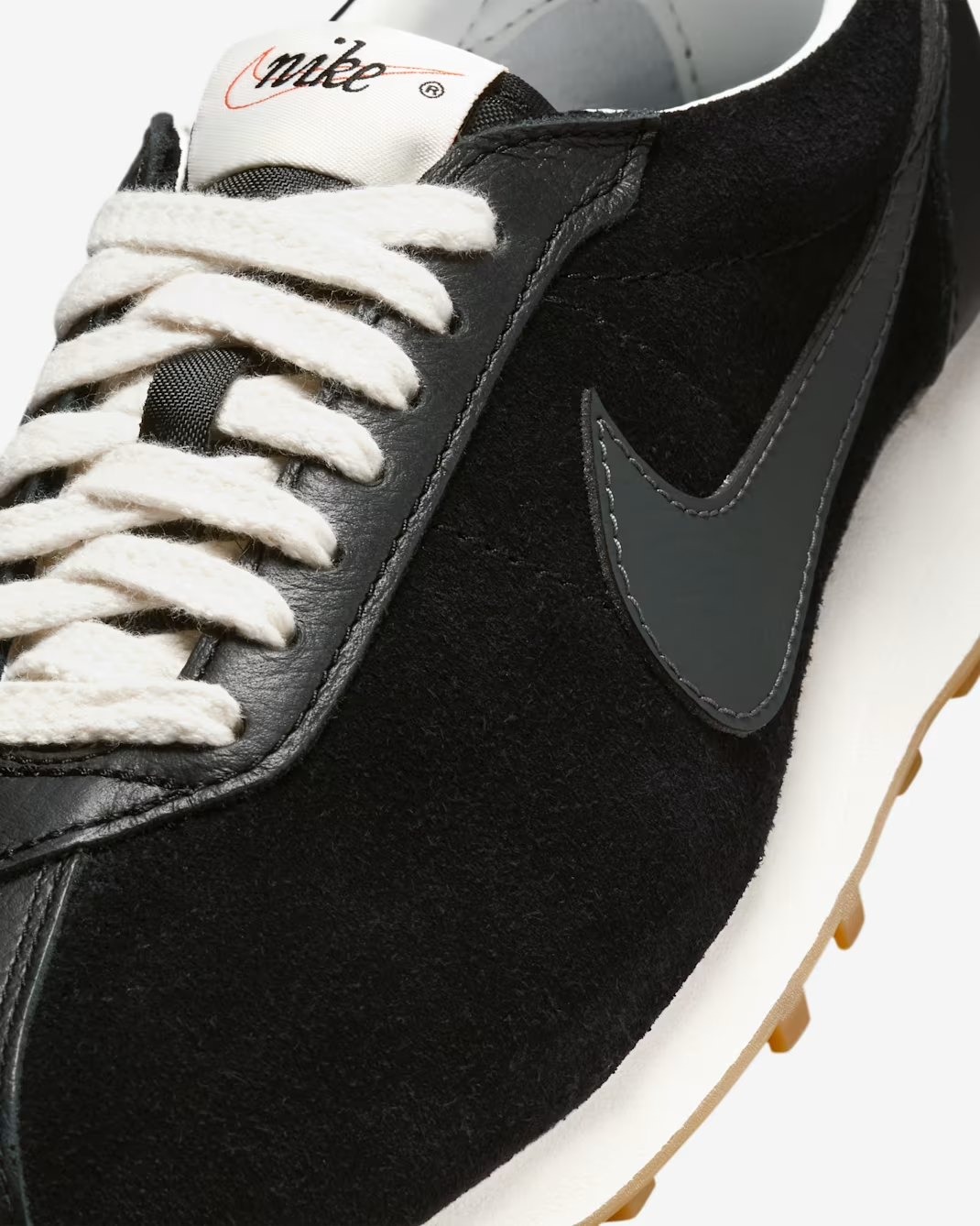 IO9596-002 Nike LD-1000 Suede Black Sail Gum Light Brown Dark Smoke (Women's)