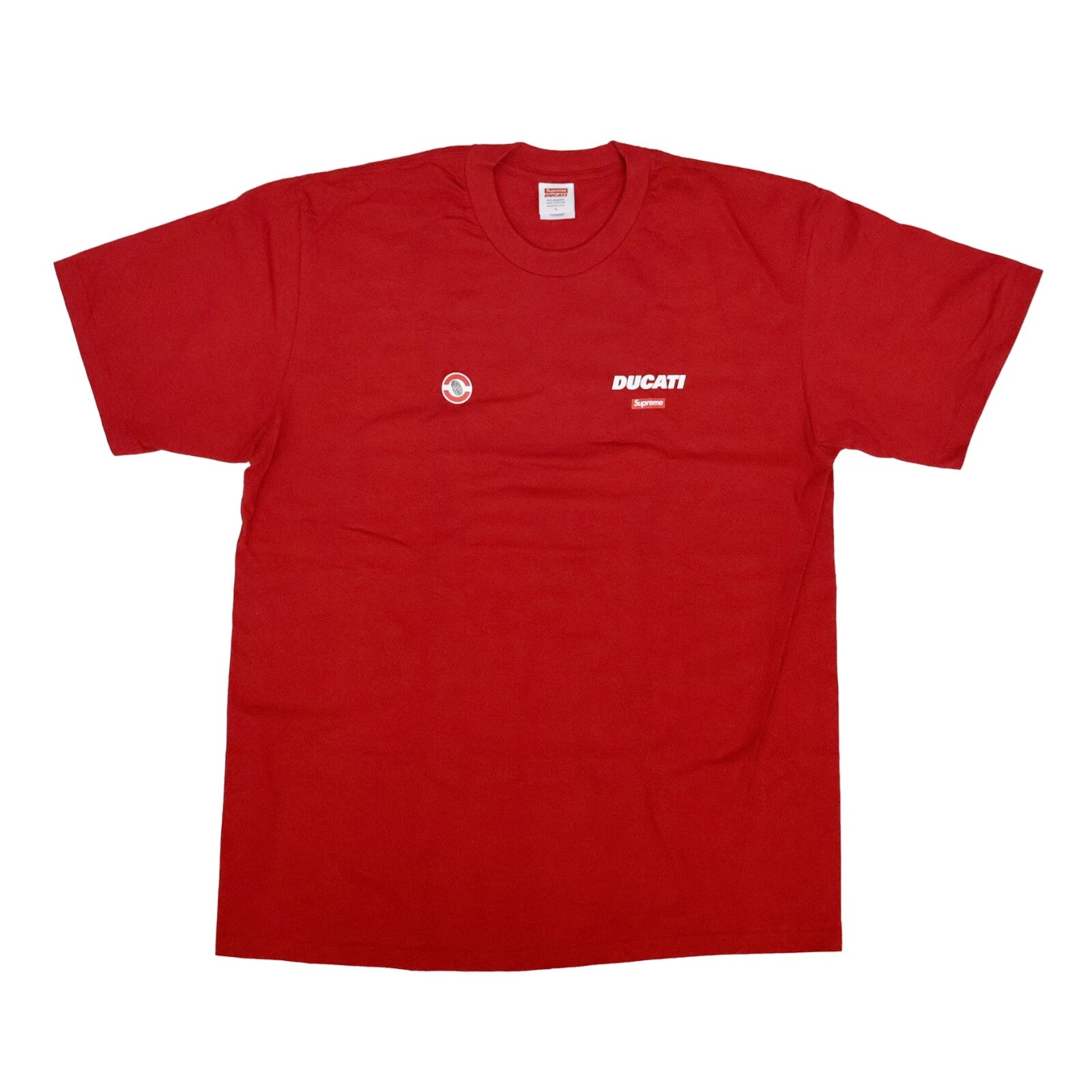 Supreme Ducati Logos Tee Red