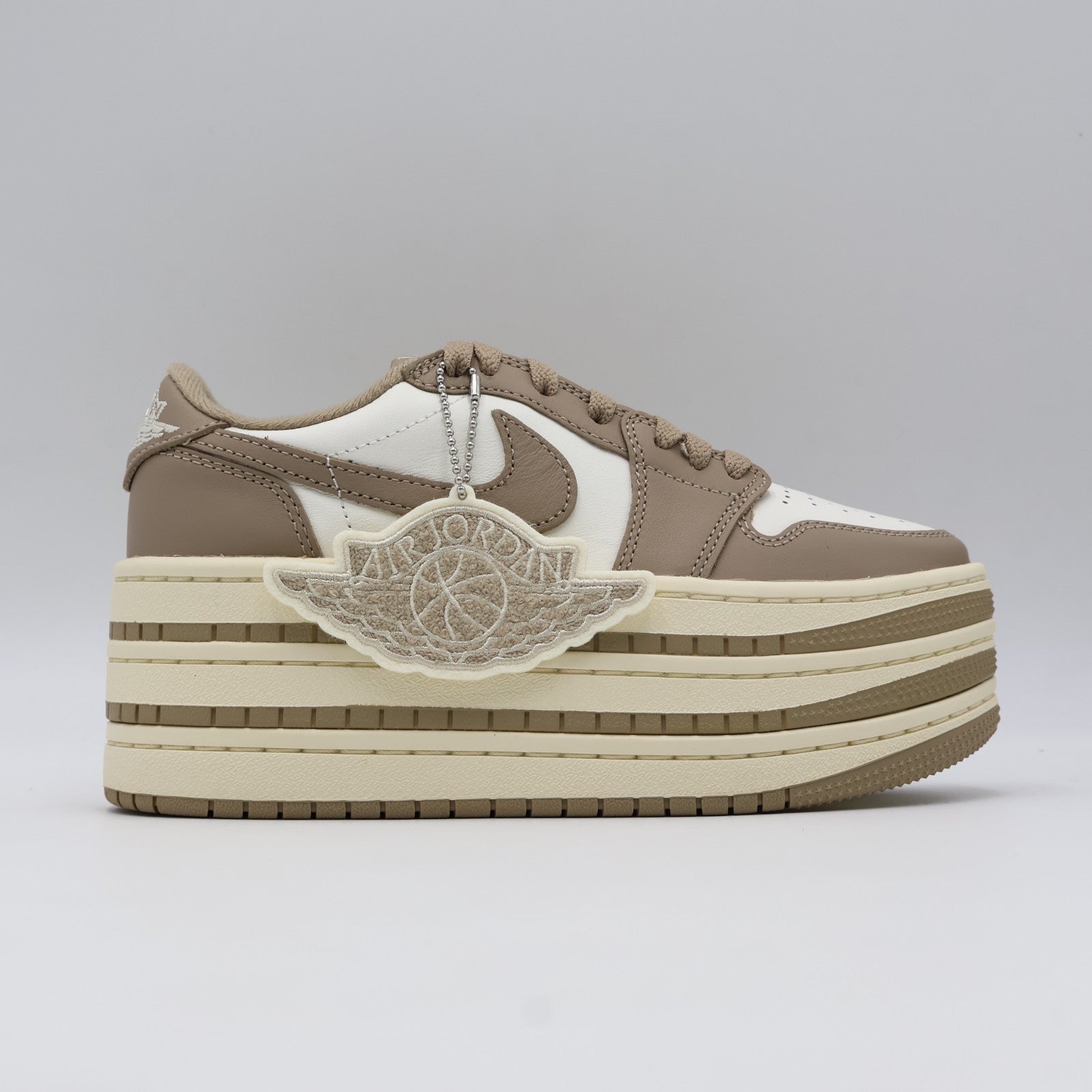 HV8288-200 Nike Air Jordan 1 Triple Stack "Khaki" (Women's)