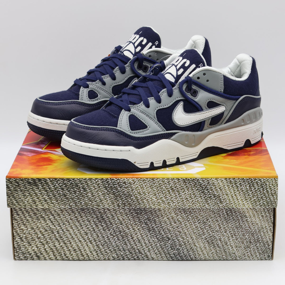 HV5032-400 NIGOÂ® Nike Air Force 3 Low SP College Midnight Navy (Men's)