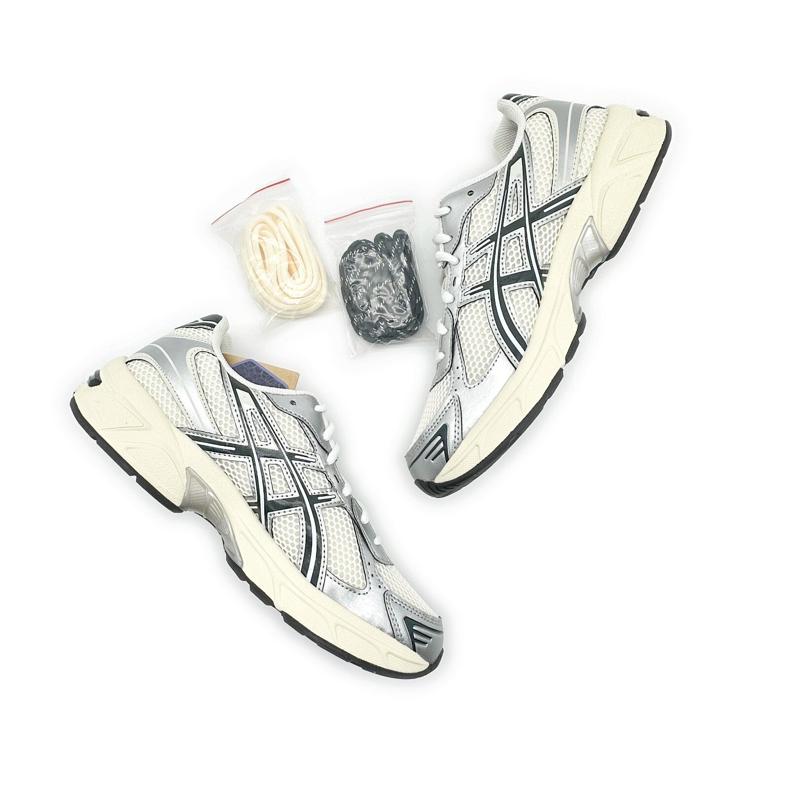 1201A956-100 KITH Ã Asics Gel-1130 "Cream/Scarab"