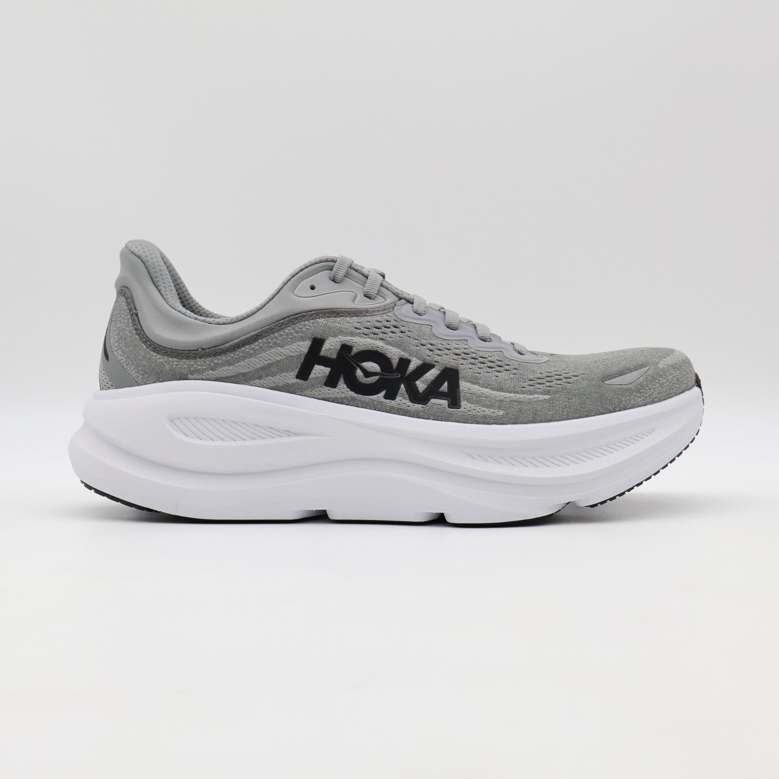 1162011-GCTC HOKA BONDI 9 GALACTIC GREY STELLAR GREY (Men's)