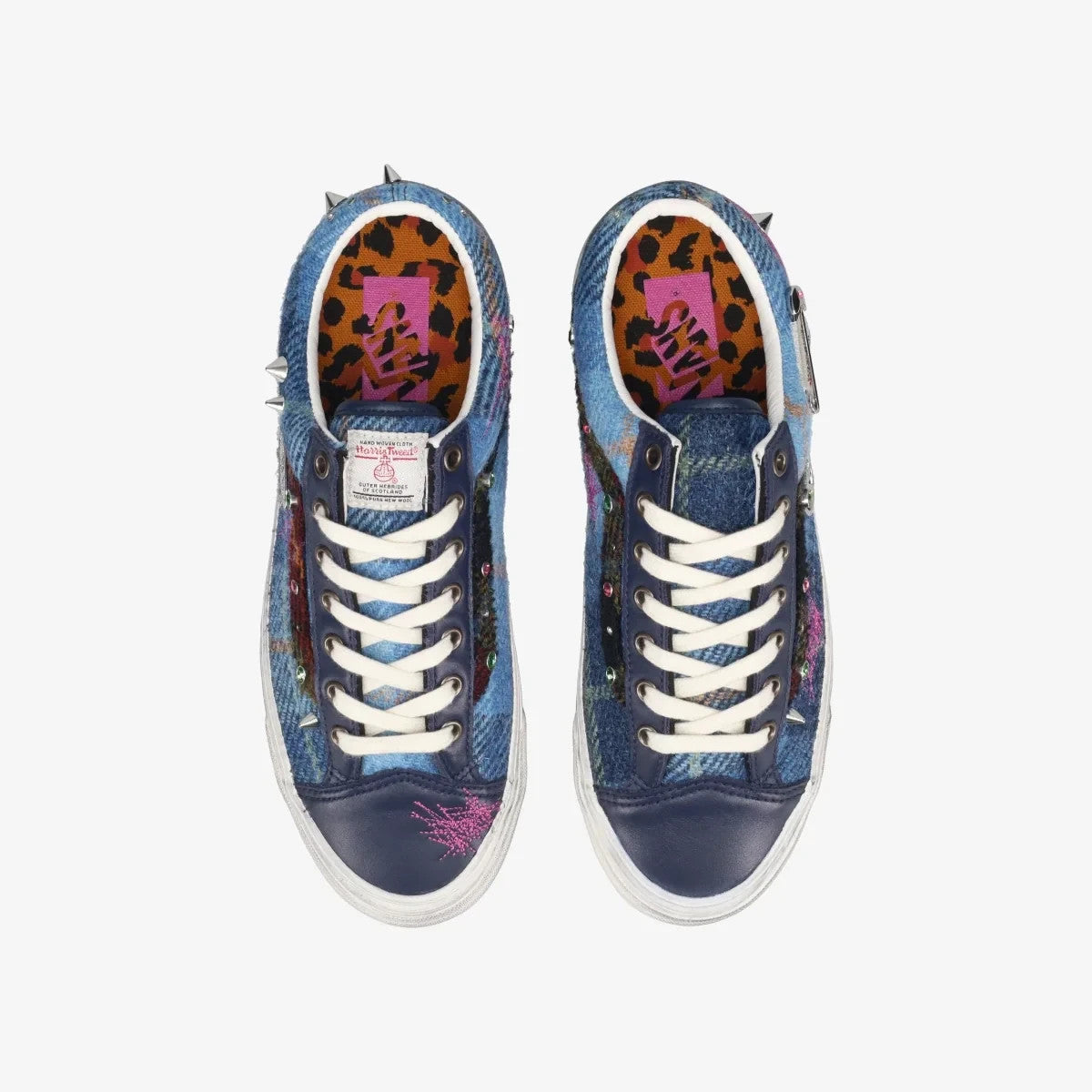 VN000E8VBIP Harris Tweed Ã Vans Premium Old Skool 36 "Tweed Navy Blue" (Men's)
