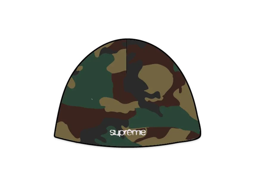 Supreme Base Layer Beanie "Woodland Camo"