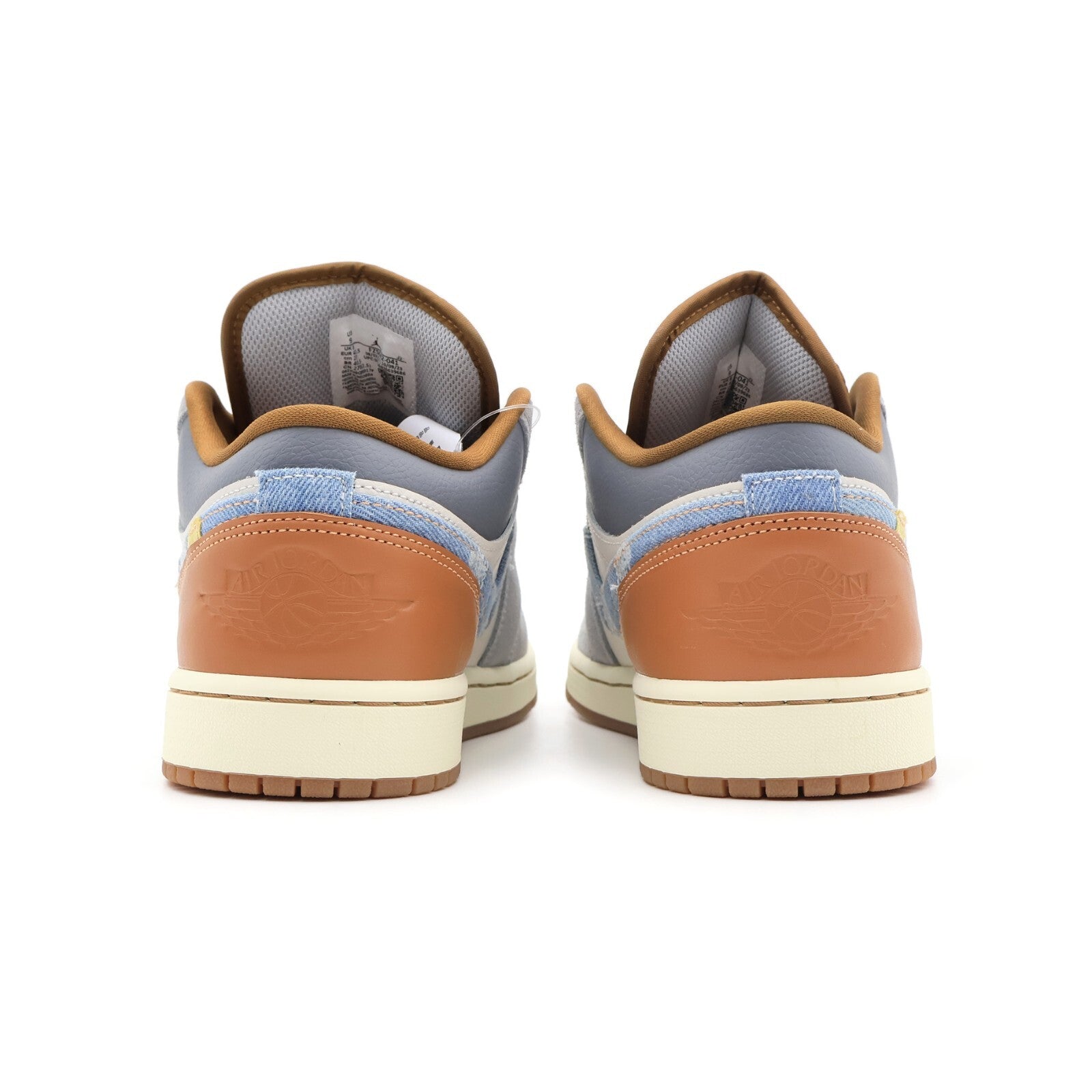 FZ5042-041 Nike Air Jordan 1 Low SE Phantom Amber Brown Star Blue Denim (Men's)