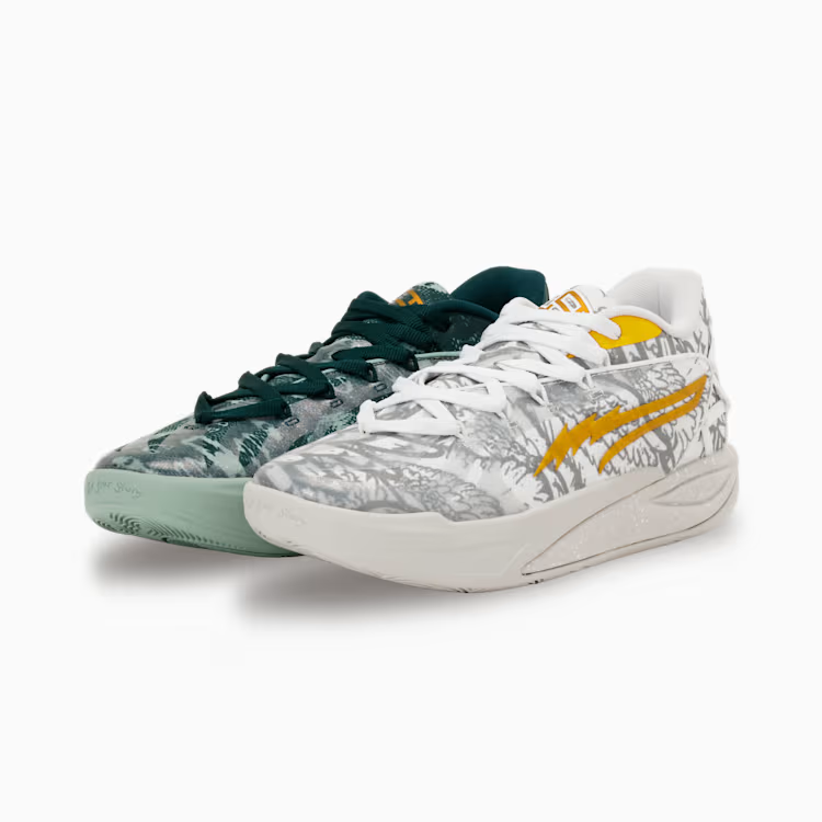 312373-01 Harry Potter Puma Stewie 4 White Green (Men's)