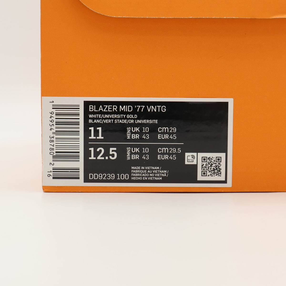 DD9239-100 Nike Blazer Mid 77 Vintage Rayguns (Men's)