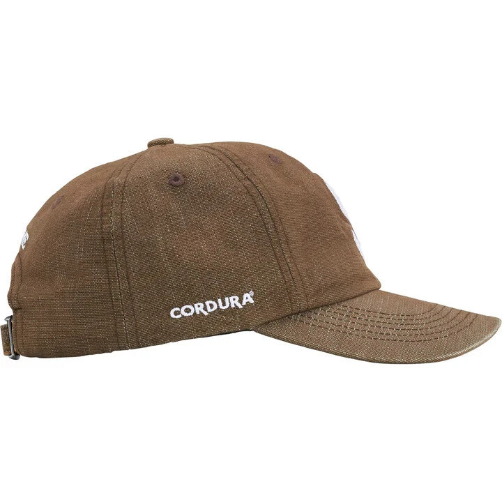 Supreme Cordura Denim S Logo 6-Panel Brown