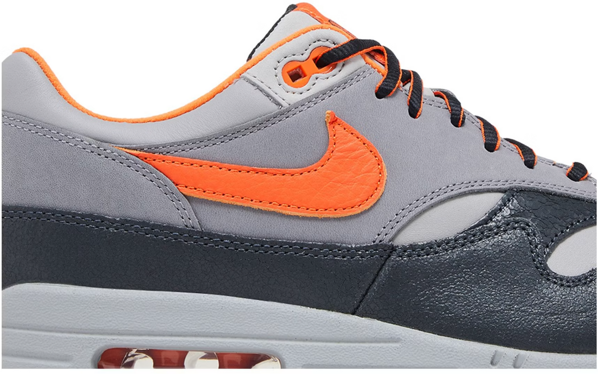 HF3713-001 HUF Ã Nike Air Max 1 "Brilliant Orange" (Men's)