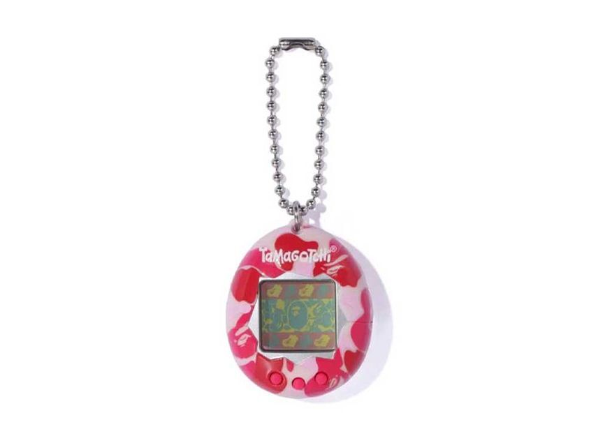 A BATHING APE x TAMAGOTCHI ABC Camo Original Tamagotchi Pink