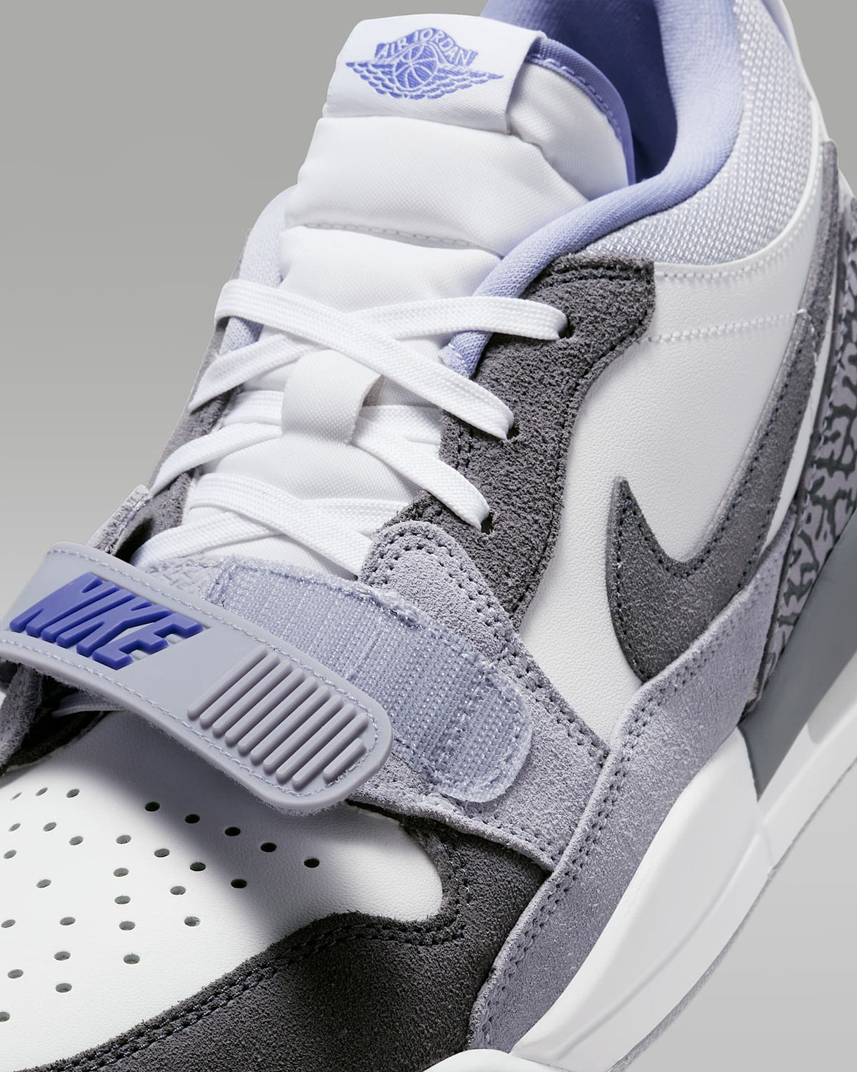 CD7069-108 Nike Air Jordan Legacy 312 Low White Indigo Haze Purple Comet (Men's)